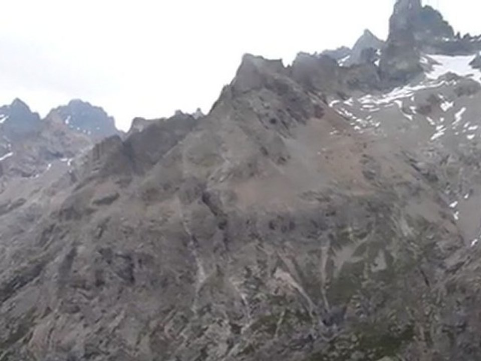 Vue depuis le sommet de la Tête de la Maye - Massif des Ecrins