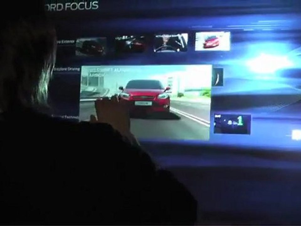 Amazing demo of real-life Minority Report screen‬‏
