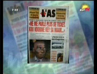 [ VIDEO ] Revue de presse ( WALF )