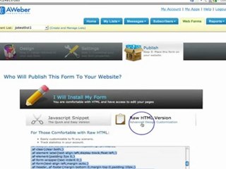 Create a Website on Facebook Part 21 - Embed Your Web Form