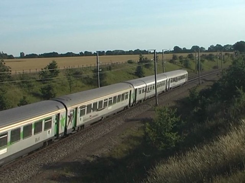 Trains du soir en Juillet 2011