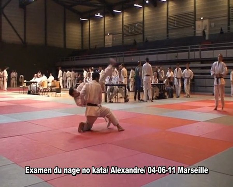 Examen judo du nage no kata d'Alexandre/ 04-06-11