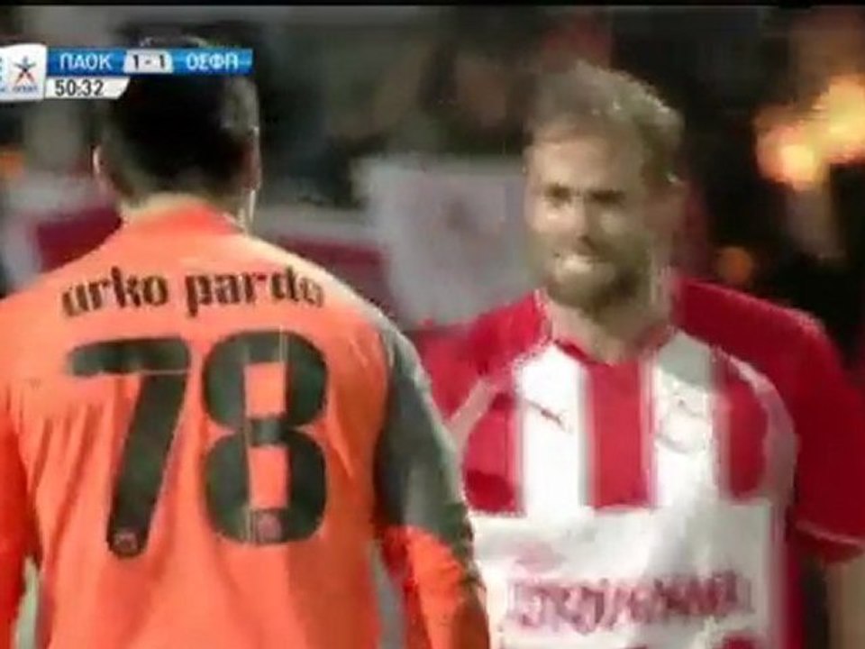 PAOK - Olympiakos VITOLO GOAL