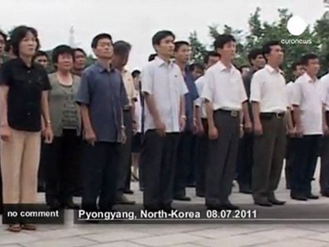 North Korea : anniversary of the death of... - no comment