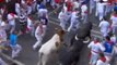 Australian gored at Pamplona bull run