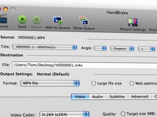 Handbrake Tutorial