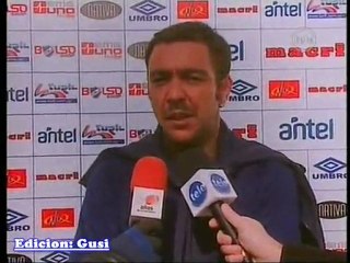 Alvaro Recoba entreno en Nacional