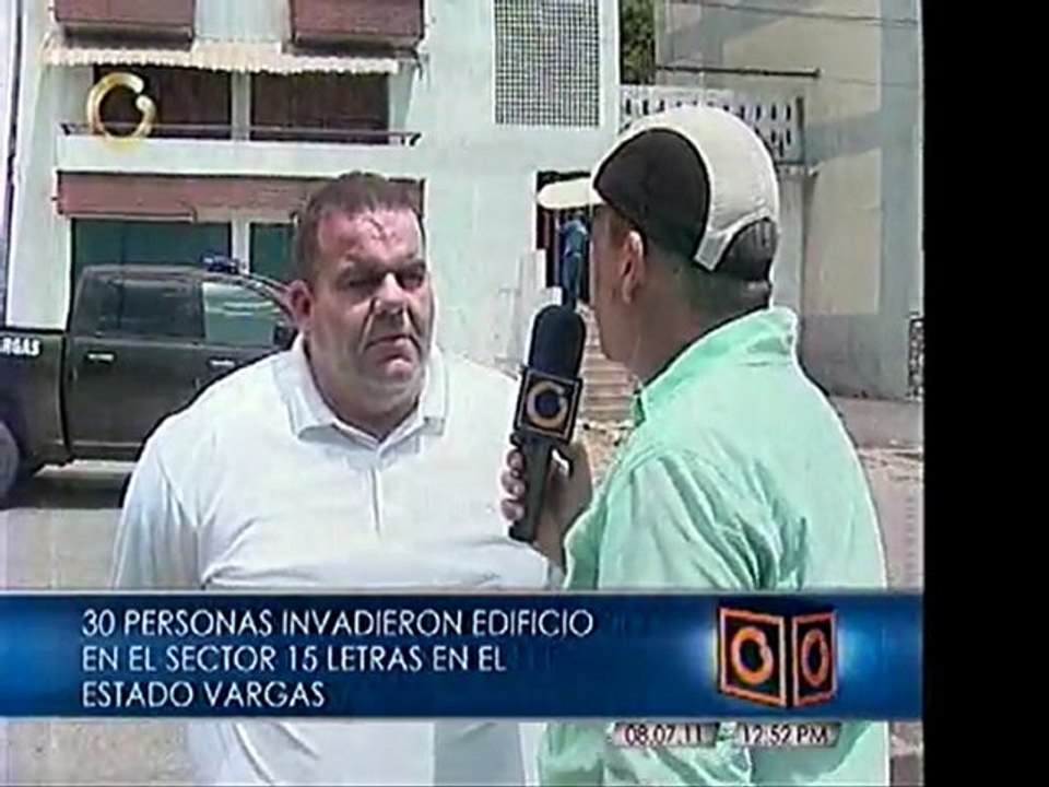 Invasión revertida en Vargas
