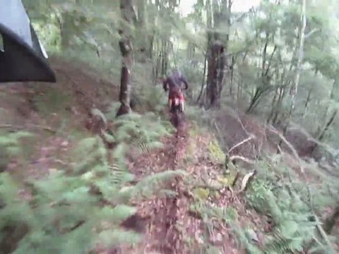 Randonné en moto enduro le 3 juin 2011