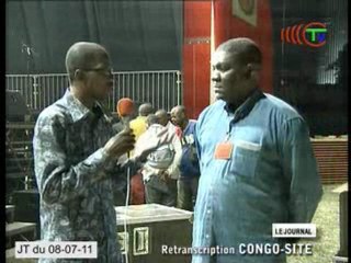 Les derniers réglages du podium du FESPAM