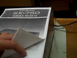 PIONEER SX-750 RECEIVER AMPLIFIER