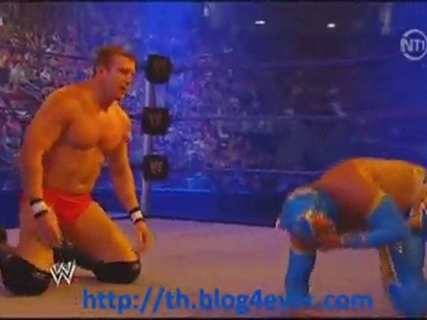 Catch Attack Smackdown 8/07/11 - Sin Cara VS Ted Dibiase