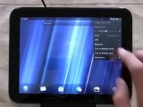 HP TouchPad webOS tablet video tour - part 1 of 2