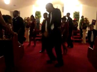 Performing Stomp By Kirk Franklin