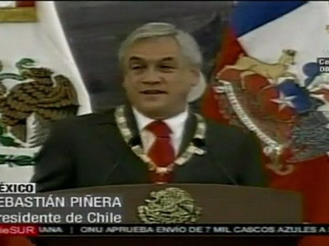 Presidente de Chile extiende su visita en México