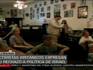 Israel impide la llegada de simpatizantes pro-palestinos