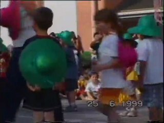 Justine 5 ans fête de l'école