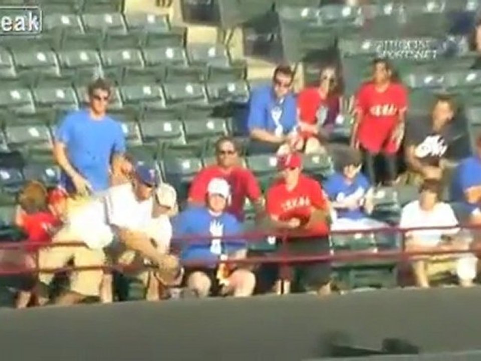 Basball fan dies from fall Fail