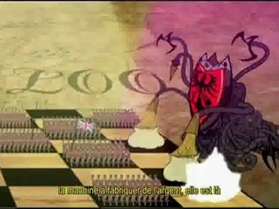 L'Histoire de l'argent-Animated cartoon