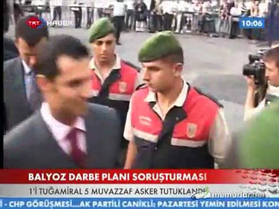 Balyoz'da 6 muvazzaf asker tutuklandı
