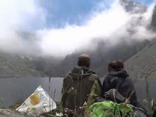 Time lapse au lac du crozet, Massif de Belledonnes