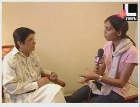 Kiran Bedi chit chat