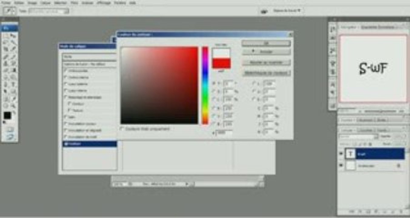 Tutoriel video texte à plusieurs contours