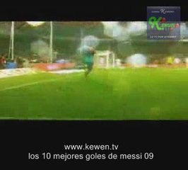 los 10 mejores goles de messi