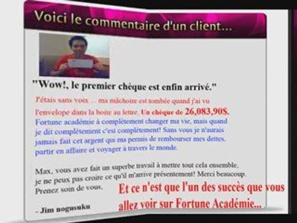 Apprenez comment faire fortune sur internet