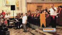 Féria Millas 2009 Jordi Barre chante à la Messe Catalane