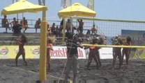 cheerleaders - santorini beach volley perivolos 3