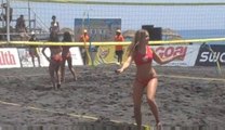 cheerleaders - santorini beach volley perivolos 1