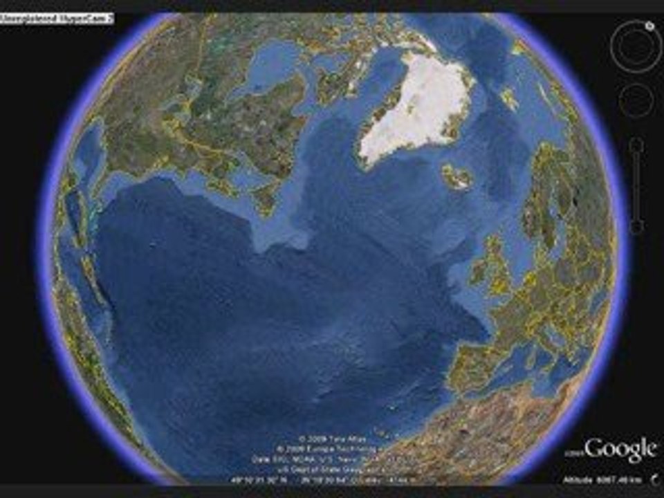 google earth homme a cheval