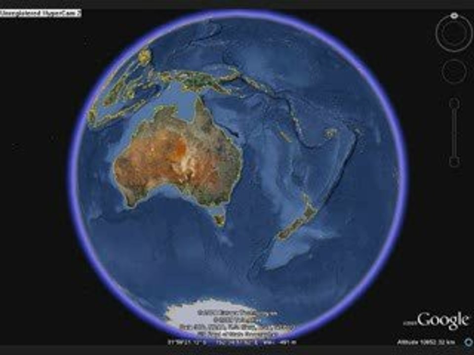 google earth usa bush
