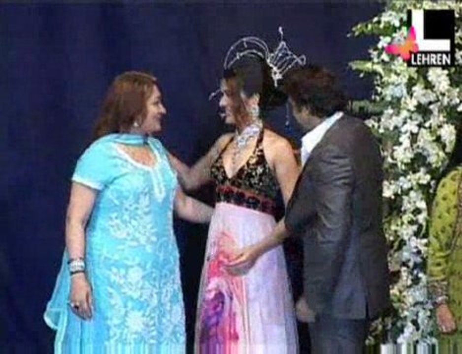 Celebrity in Hair & Makeup Fashion show.