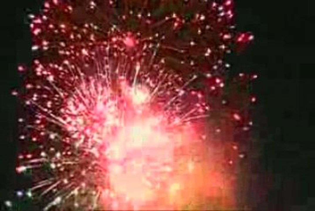 Bouquet feu d'artifices St Pantaleon de larche 2009