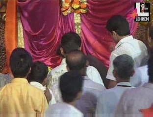 TV Star Swapnil joshi at lalbagcha raja