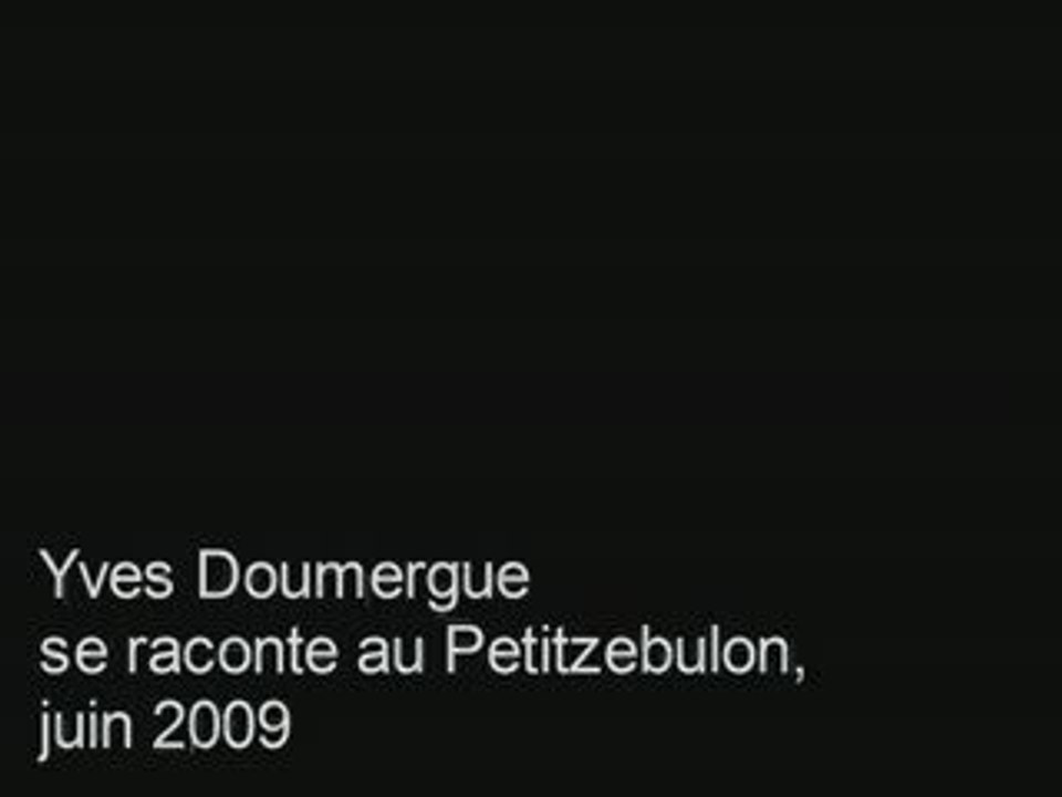 Yves Doumergue s'est confié au Petitzebulon !