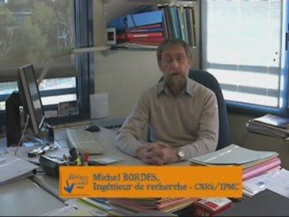 Métiers de la science au CNRS et dans ses UMR - M. Bordes