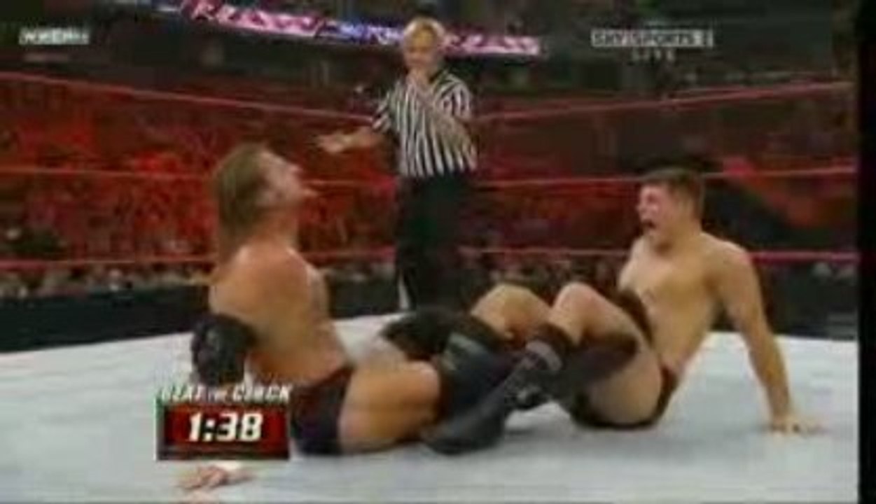Raw Triple H vs Cody Rhodes Beat the clock challenge