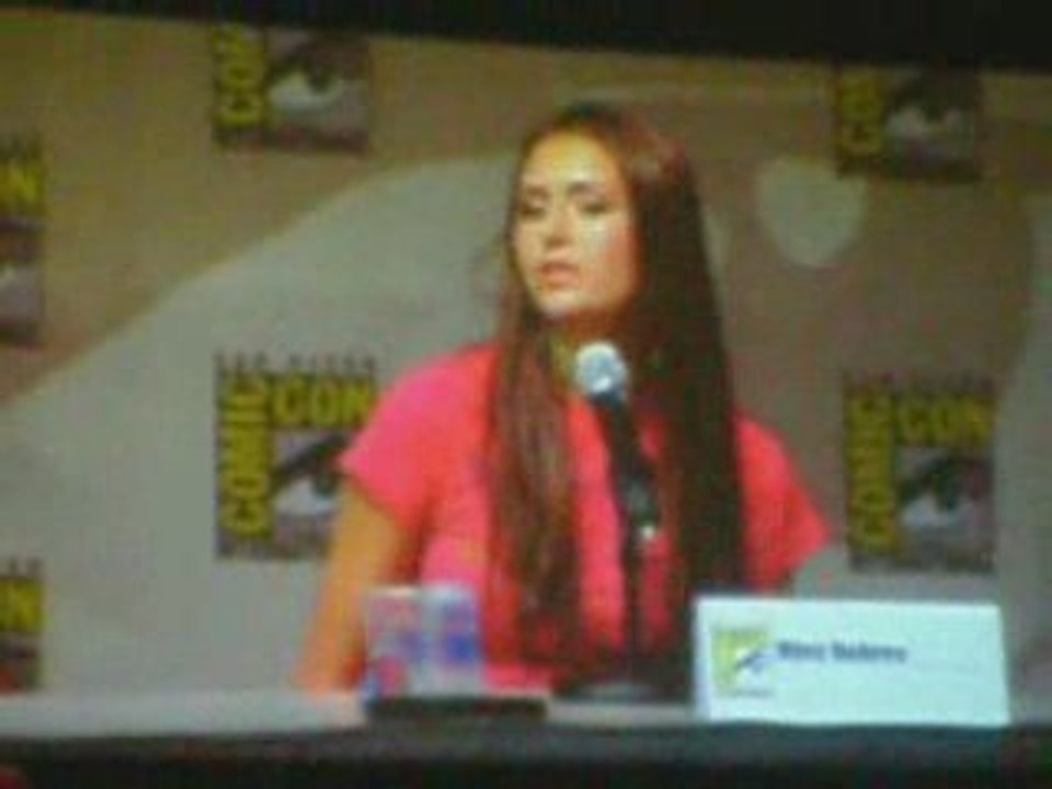 The Vampire Diaries cast at Comic-Con '09