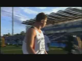 David Storl Champion du monde Junior 2008 21m08