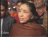 Asha Bhosle on her felicitation