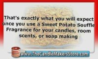 Candle Scents: Sweet Potato Souffle Fragrance