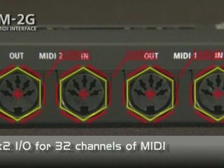 2x2 USB MIDI Interface: UM-2G