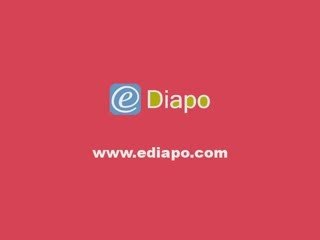 Ediapo : Diaporamas visuels et sonores prêts à l'emploi pour