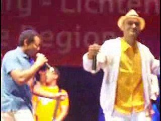 Coburg 2009 - Aquarela Scène Marktplatz