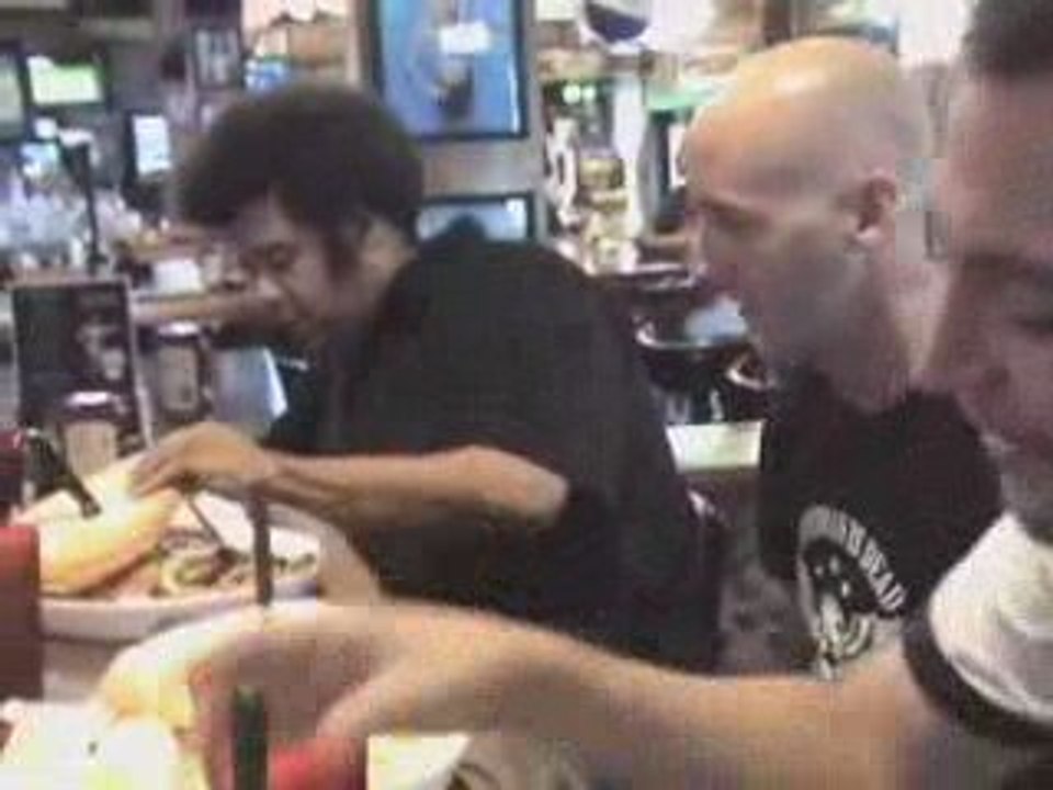 Chris Cubas, Jake Flores, and Joe Staats - Burger Ownage!