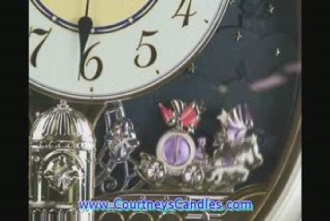 QXW241SRH SEIKO MELODIES IN MOTION MUSICAL CLOCK