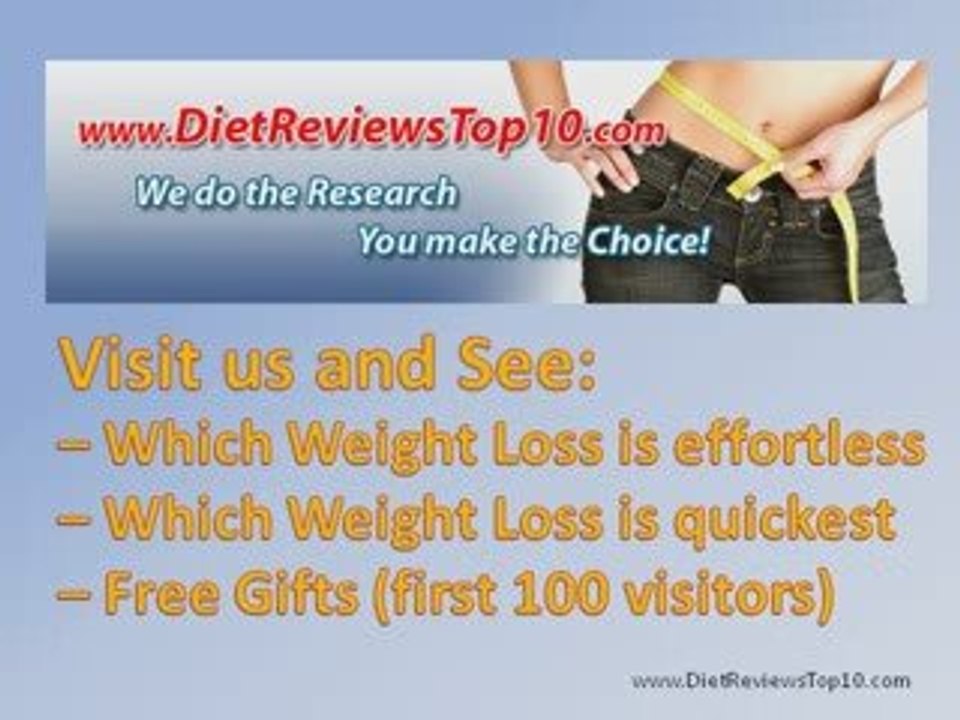 FAST WEIGHT LOSS TIPS - TOP 10 DIET REVIEWS